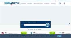 Desktop Screenshot of easyname.com