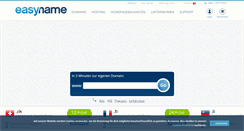 Desktop Screenshot of easyname.ch